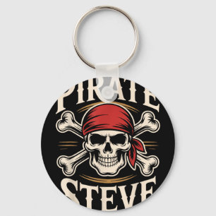 Piraat steve  sleutelhanger
