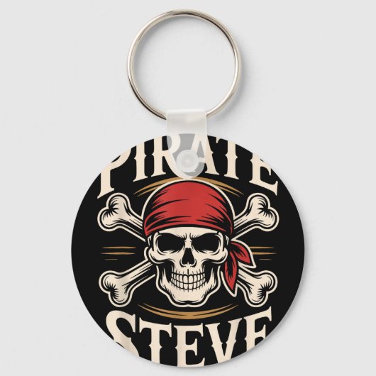 Piraat steve  sleutelhanger (Voorkant)