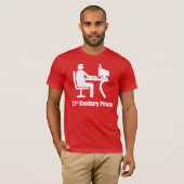 piraat uit de 21e eeuw t-shirt (Voorkant volledig)