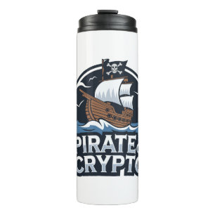 Piraat van Crypto Thermosbeker