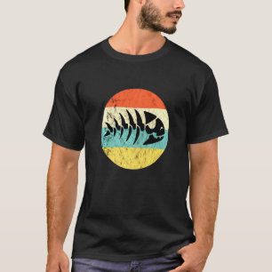 Piraat Vis Fsm Zonsondergang Pastafariaan Vliegend T-shirt