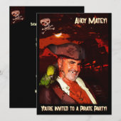 Piraatenpartij  kaart (Voorkant / Achterkant)