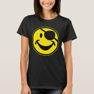 Piraatgeel + je rug. en ideeën t-shirt