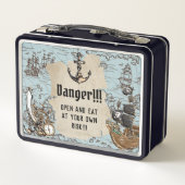  piraatschatkist Nautical Anchor Scroll (Achterkant)