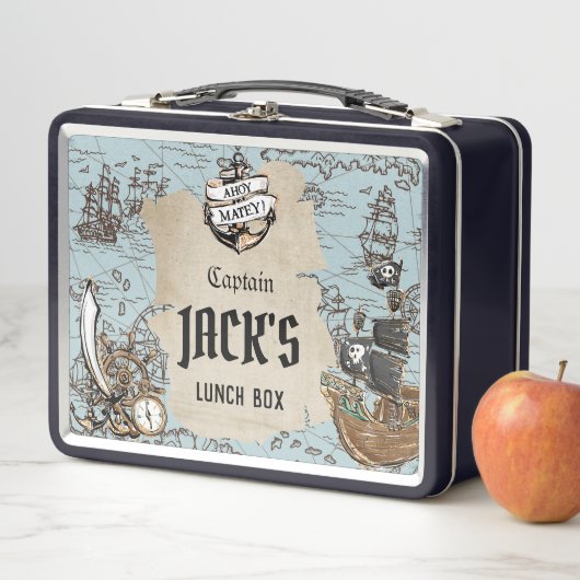  piraatschatkist Nautical Anchor Scroll (In situ)