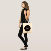 piraatschedel tote bag (Voorkant (model))