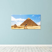 piramide canvas afdruk (Insitu (Houten vloer))
