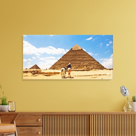 piramide canvas afdruk (Insitu (Woonkamer))
