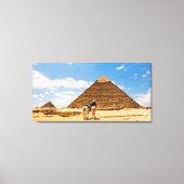 piramide canvas afdruk (Voorkant)