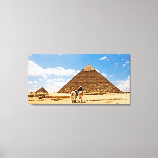 piramide canvas afdruk (Voorkant)
