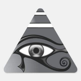 Piramide Horus Driehoek Sticker