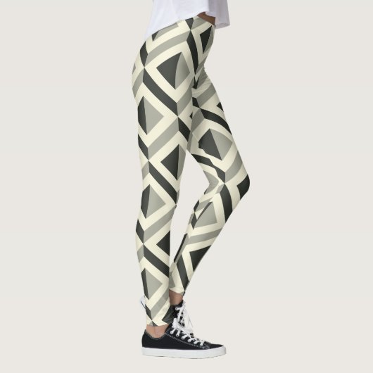 Piramide kubus Leggings (Rechts)