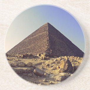 Piramide van de Farao Zandsteen Onderzetter