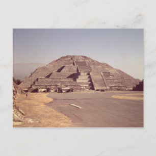 Piramide van de maan, gebouwd c.100-350 AD Briefkaart