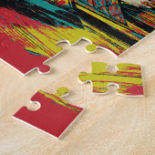 Piramide van het Louvre, Frankrijk Legpuzzel (Zijkant)