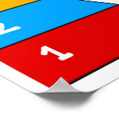 Piramide van Maslow Poster (Hoek)