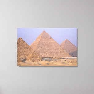 Piramide van Menkaure Mycerinus), Piramide van Canvas Afdruk
