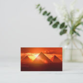 piramide visitekaartje (Staand voorkant)