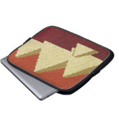 Piramides Artisan gehaakte print elektronica tas (Voorkant onderkant)