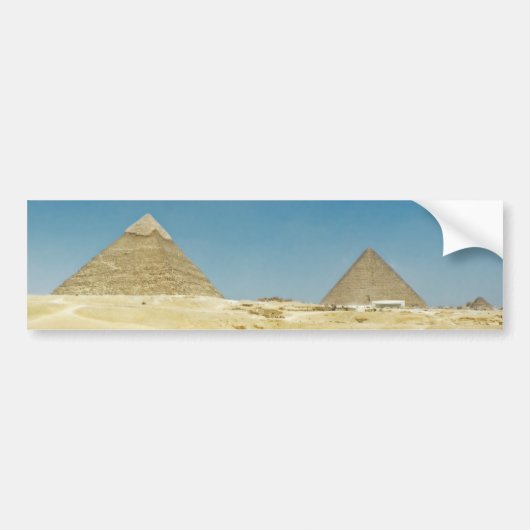 Piramides Bumpersticker (Voorkant)