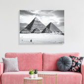 Piramides Canvas Afdruk (Insitu (Woonkamer))