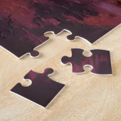 Piramides van Egypte Zonsondergang Reizen Legpuzzel (Zijkant)