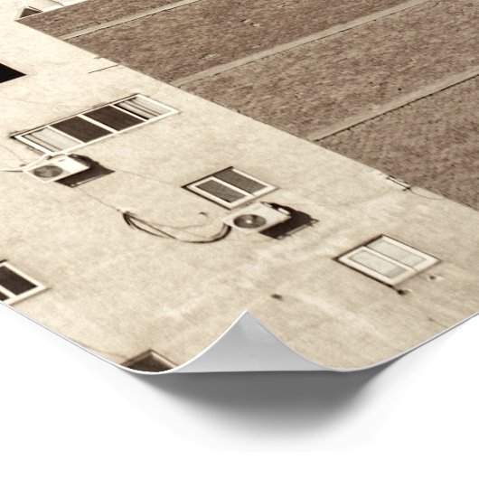 piramides van Giza Downtown Egypt Poster (Hoek)