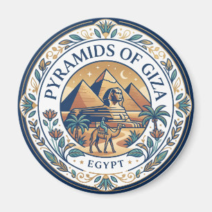 Piramides van Giza Egypte Magneet