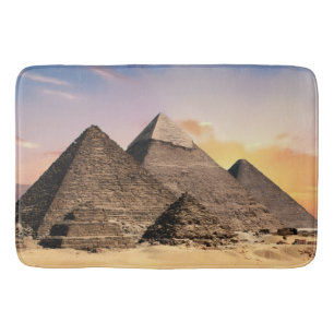 Piramides Van Giza Reis Egypte Foto Badmat