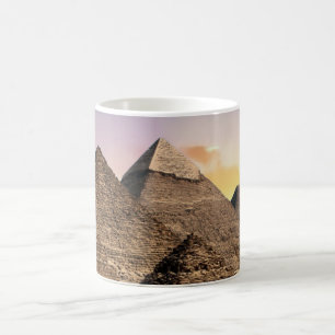 Piramides Van Giza Reis Egypte Foto Koffiemok