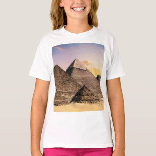 Piramides Van Giza Reis Egypte Foto T-shirt