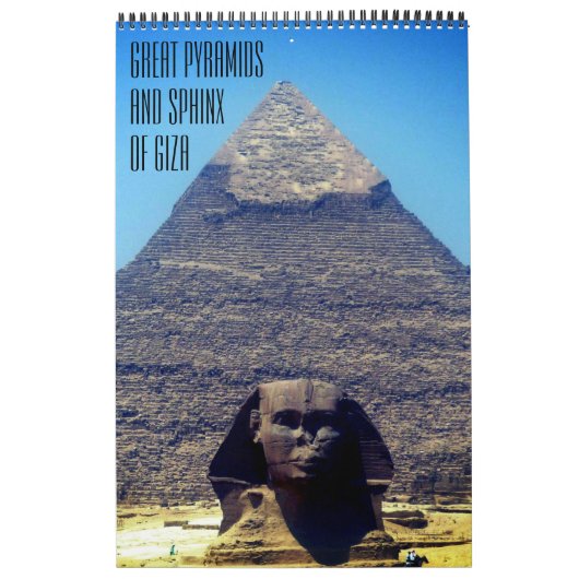 piramides van Gizeh Kalender (Hoes)