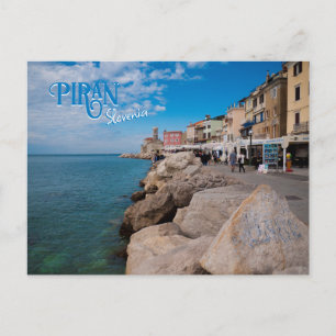 Piran, Slovenië Reizen Briefkaart