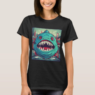 Pirana Joe Geef Je Wilde Kant weer Vrij T-shirt