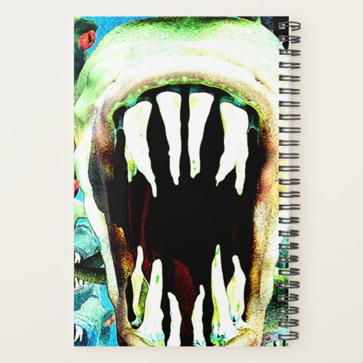 Piranha affamé Personnalisé (Dos)