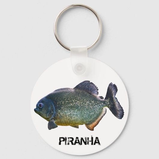 Piranha Keyring Sleutelhanger (Voorkant)