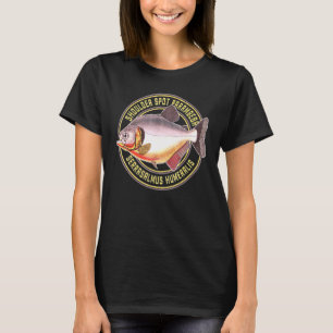 Piranha Parambeba Serrasalmus Zoetwatervis Houd T-shirt