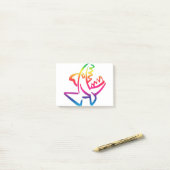 Piranha Post-it® Notes (Op bureau)