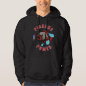 Piranha Power ontwerp Hoodie (Voorkant)