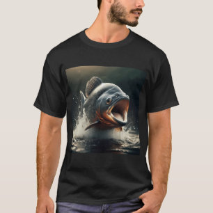 Piranha-uitbarsting – Wilde Beet in Beweging T-shirt