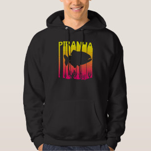 Piranha Vis Retro Hoodie