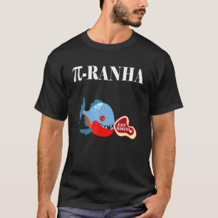 Piranha Vis Wiskunde T-shirt
