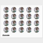 Pirate101 Kapitein Avery Ronde Sticker (Vel)