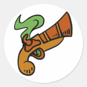 Pirate101 Musketeer Ronde Sticker