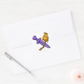Pirate101 Swashbuckler Ronde Sticker (Envelop)