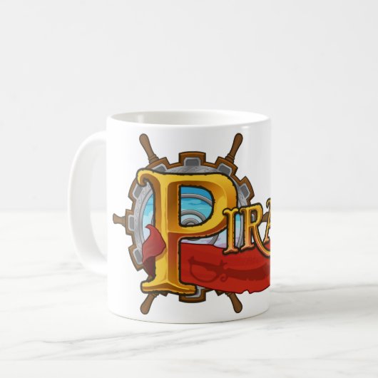 Pirate 101 Logo Mok (Voorkant links)