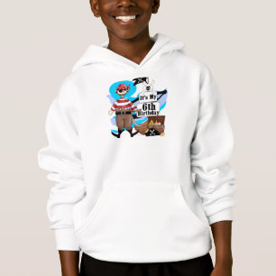 Pirate 6th Birthday t-shirts en cadeautjes