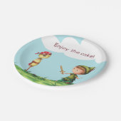 Pirate Adventure-verjaardagspapieren borden Papieren Bordje (Gekanteld)