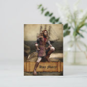 Pirate - Ahoy Matey - Briefkaart (Staand voorkant)