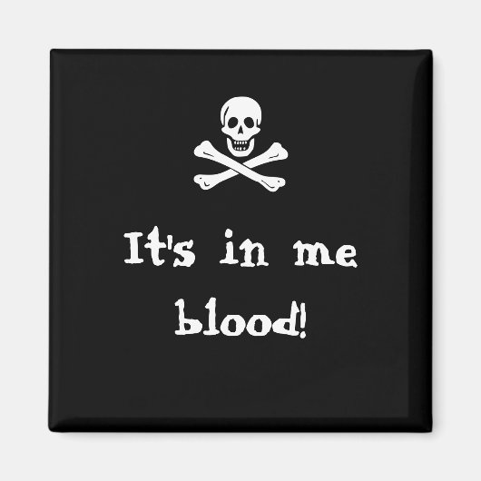 Pirate - Aimant (Devant)